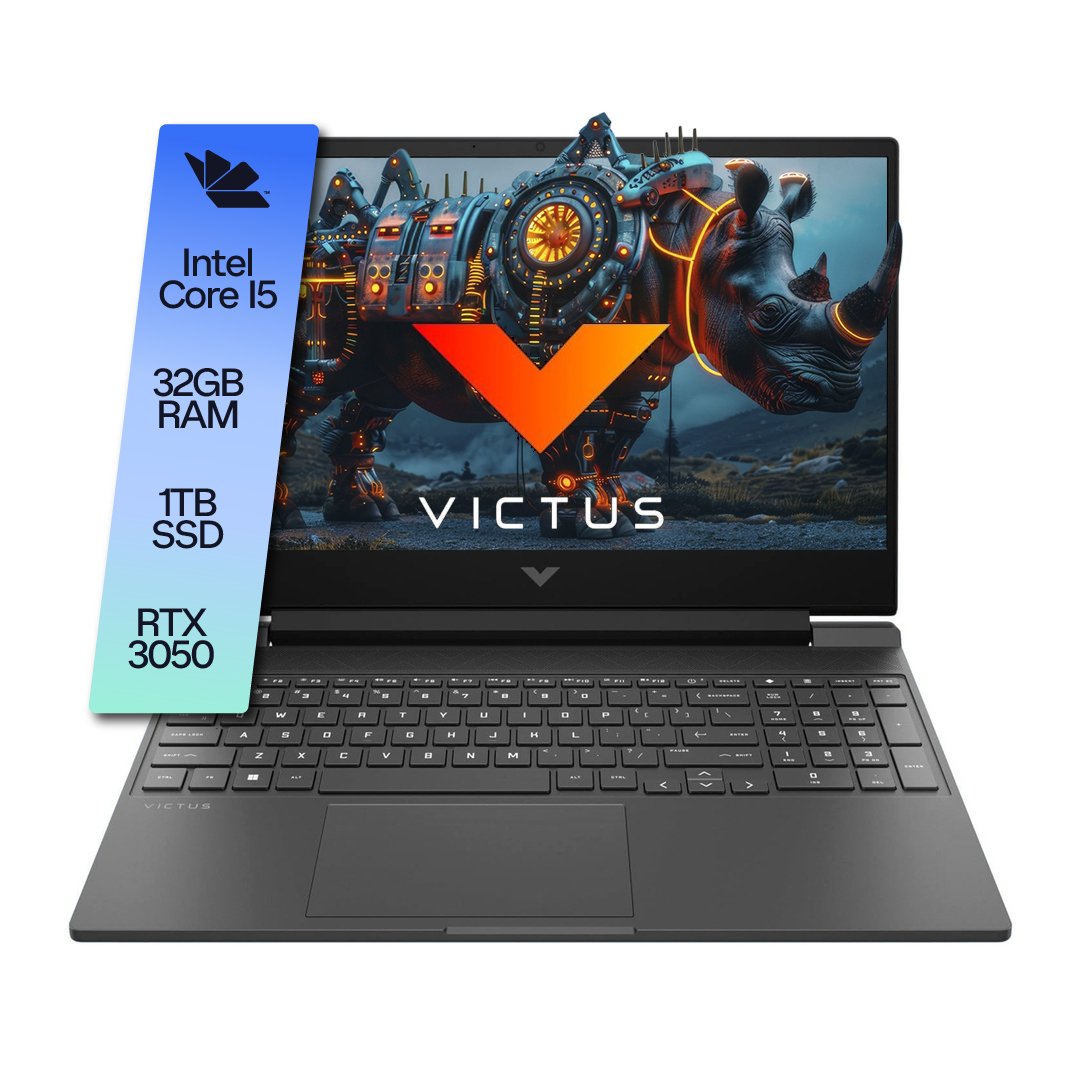 Notebook HP Victus Core i5 32GB 1TB SSD RTX 3050